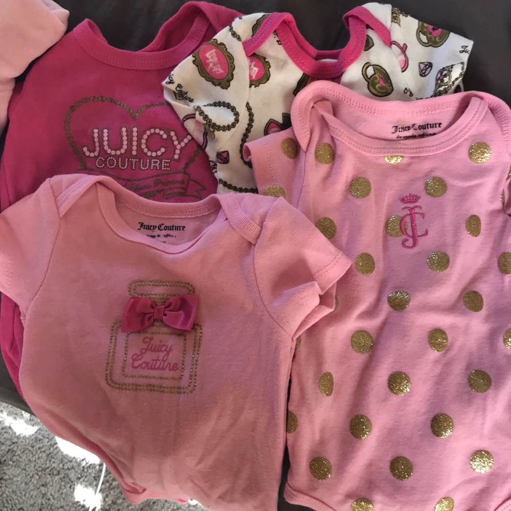 Juicy couture onesies